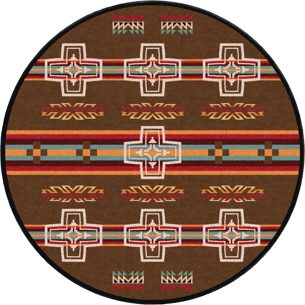 American Dakota Canyon Cross Sunset Rug