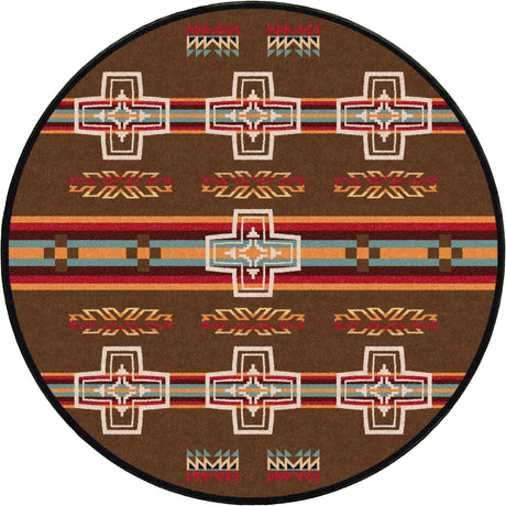 American Dakota Canyon Cross Sunset Rug