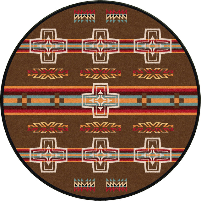 American Dakota Canyon Cross Sunset Rug