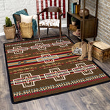 American Dakota Canyon Cross Sunset Rug