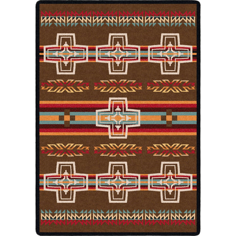 American Dakota Canyon Cross Sunset Rug