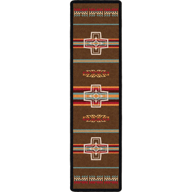 American Dakota Canyon Cross Sunset Rug
