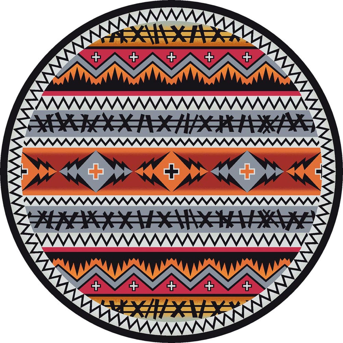 American Dakota Captain Pumpkin Spice Rug - S0228PSP234