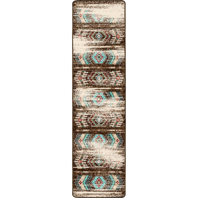American Dakota Carlsbad Distressed Turquoise Rug
