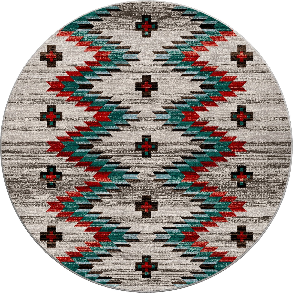 American Dakota Celebration Lively Blue Rug