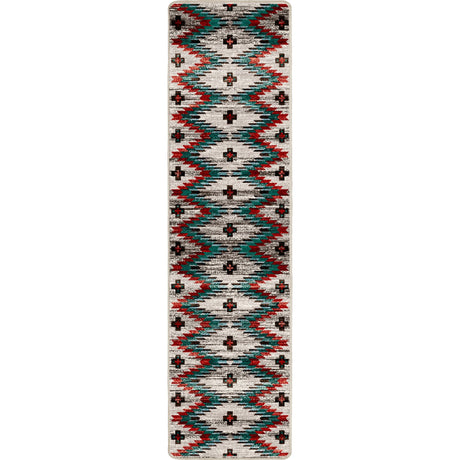 American Dakota Celebration Lively Blue Rug