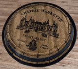 American Dakota Chateau Markette Wood Grain Rug - 0308WGN254