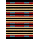 American Dakota Chief Stripe Multi Rug