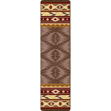 American Dakota Cinnabar Star Rug