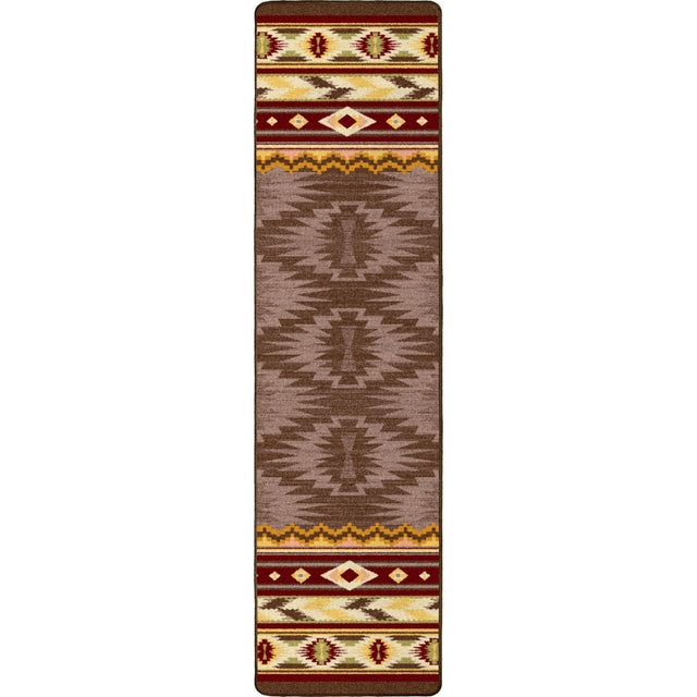 American Dakota Cinnabar Star Rug