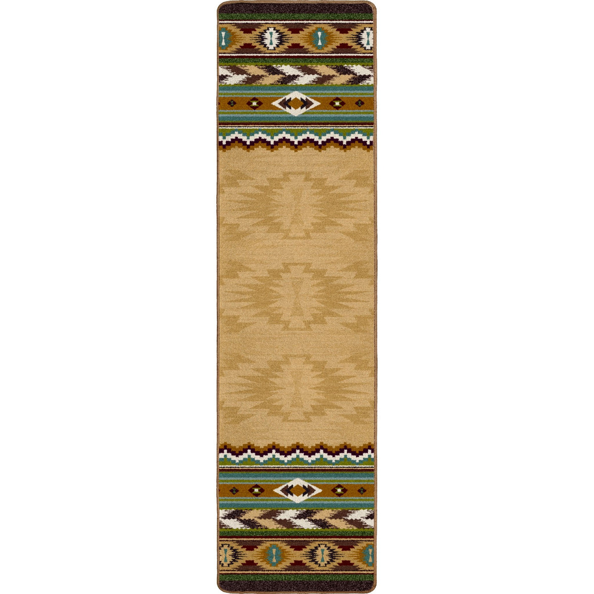 American Dakota Cinnabar Tan Rug
