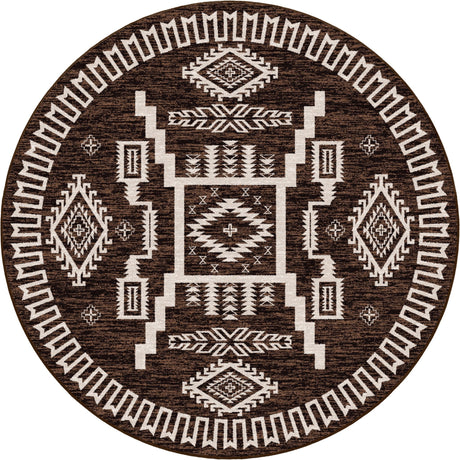 American Dakota Cloudburst Chocolate Rug