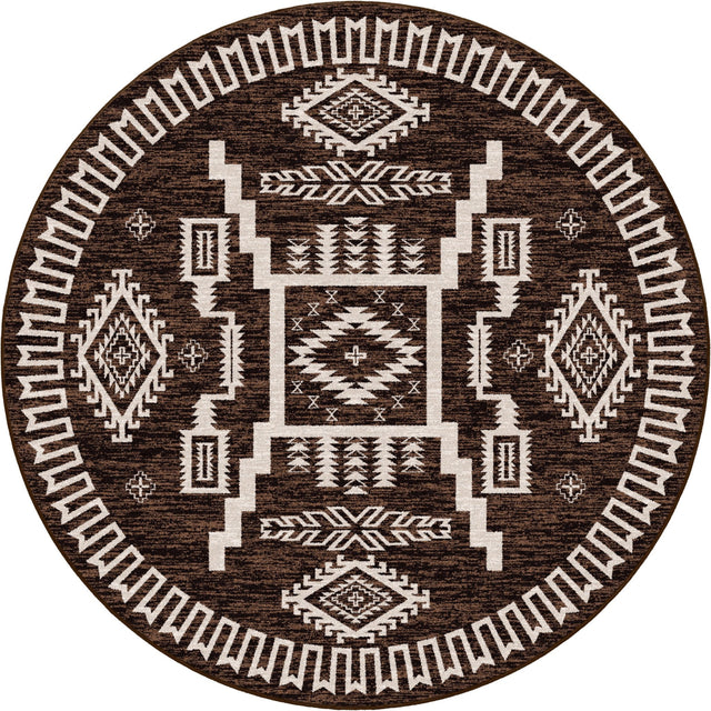 American Dakota Cloudburst Chocolate Rug