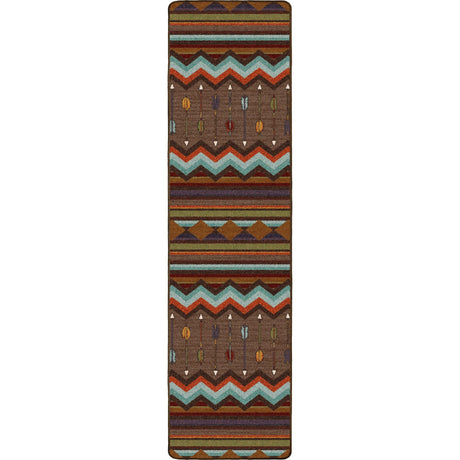 American Dakota Cresting Fletcher Rainbow Rug