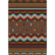 American Dakota Cresting Fletcher Rainbow Rug
