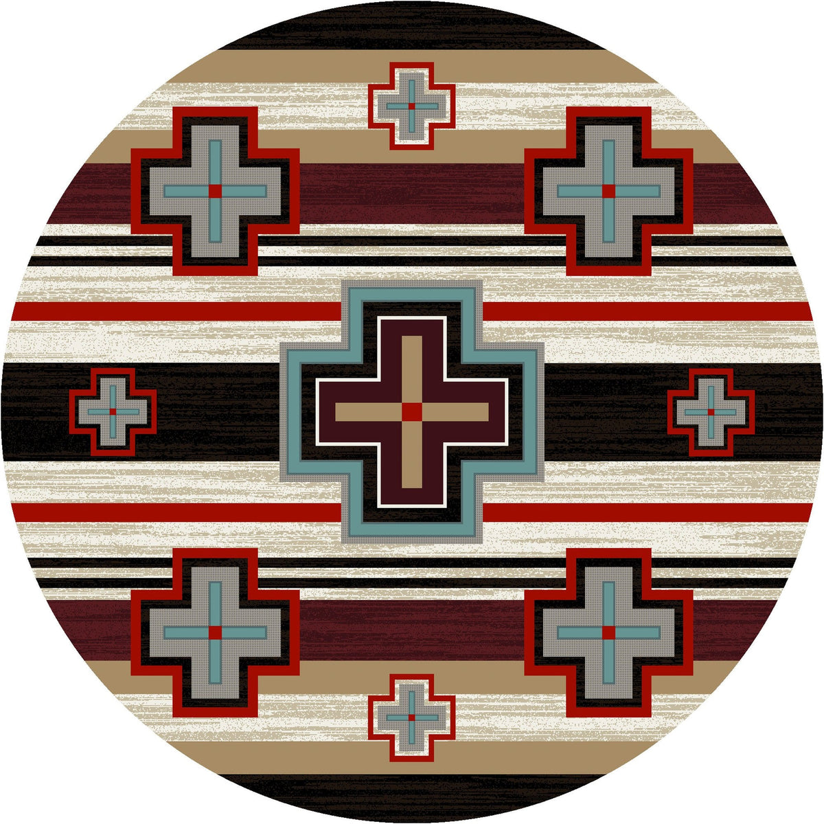 American Dakota Cross Roads Fuego Rug