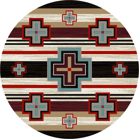 American Dakota Cross Roads Fuego Rug