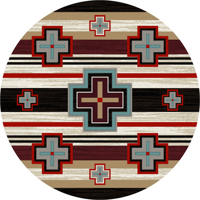 American Dakota Cross Roads Fuego Rug