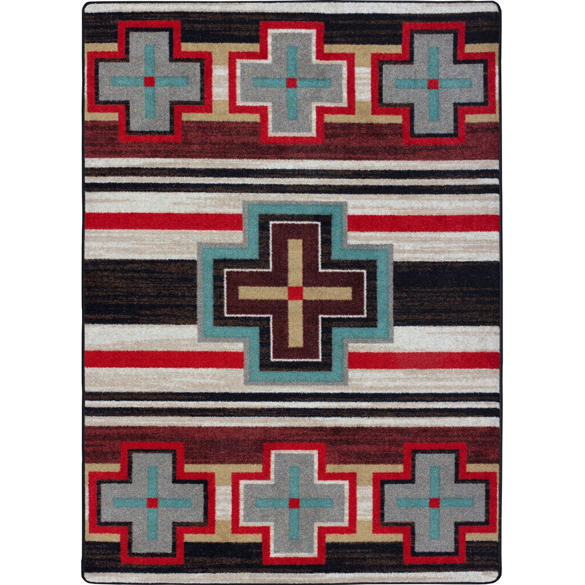 American Dakota Cross Roads Fuego Rug