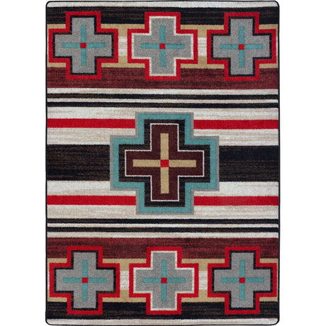 American Dakota Cross Roads Fuego Rug