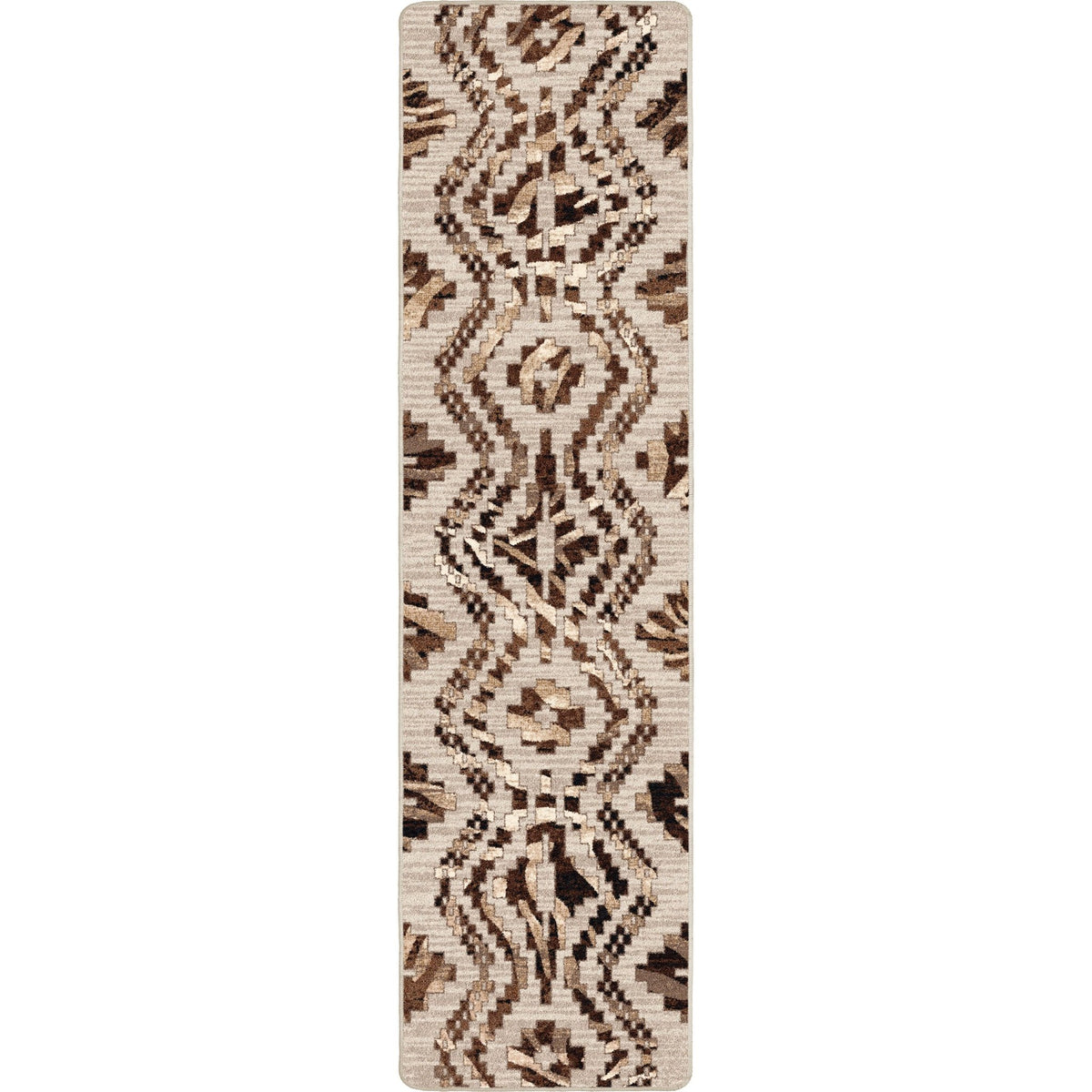 American Dakota Curio Zebra Natural Rug - 0407NAT234