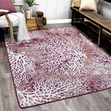 American Dakota Day Dreams Merlot Rug - 0369MLT234