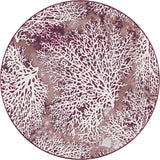 American Dakota Day Dreams Merlot Rug - 0369MLT234