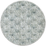 American Dakota Deco Shells Natural Rug - 0497NAT234