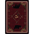 American Dakota Deep Woods Red Rug - 0173RED234