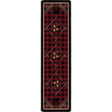 American Dakota Deep Woods Red Rug - 0173RED234