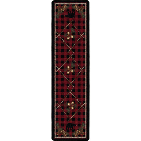 American Dakota Deep Woods Red Rug - 0173RED234