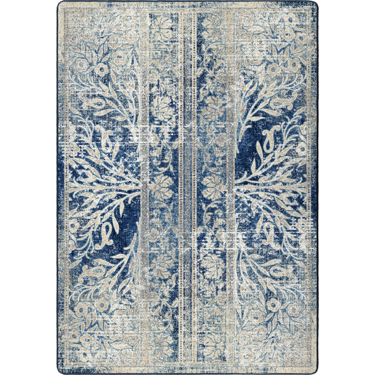 American Dakota Delft Flowers Countryside Rug - 0537CSD234