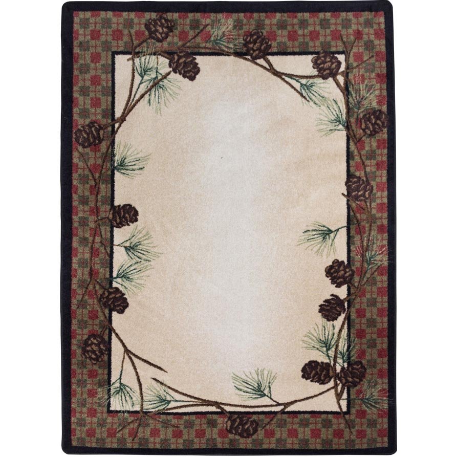 American Dakota Delicate Pines Natural Rug - 0179NAT234