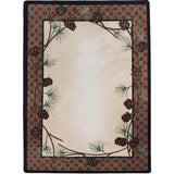 American Dakota Delicate Pines Natural Rug - 0179NAT234