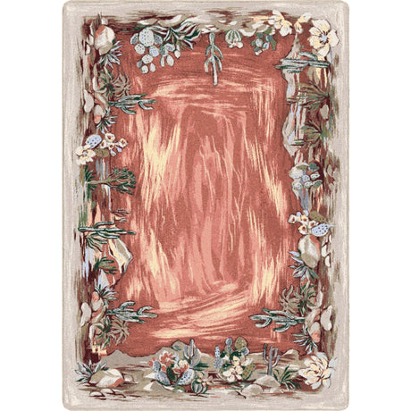 American Dakota Desert Canvas Clay Rug - 0682CLY234