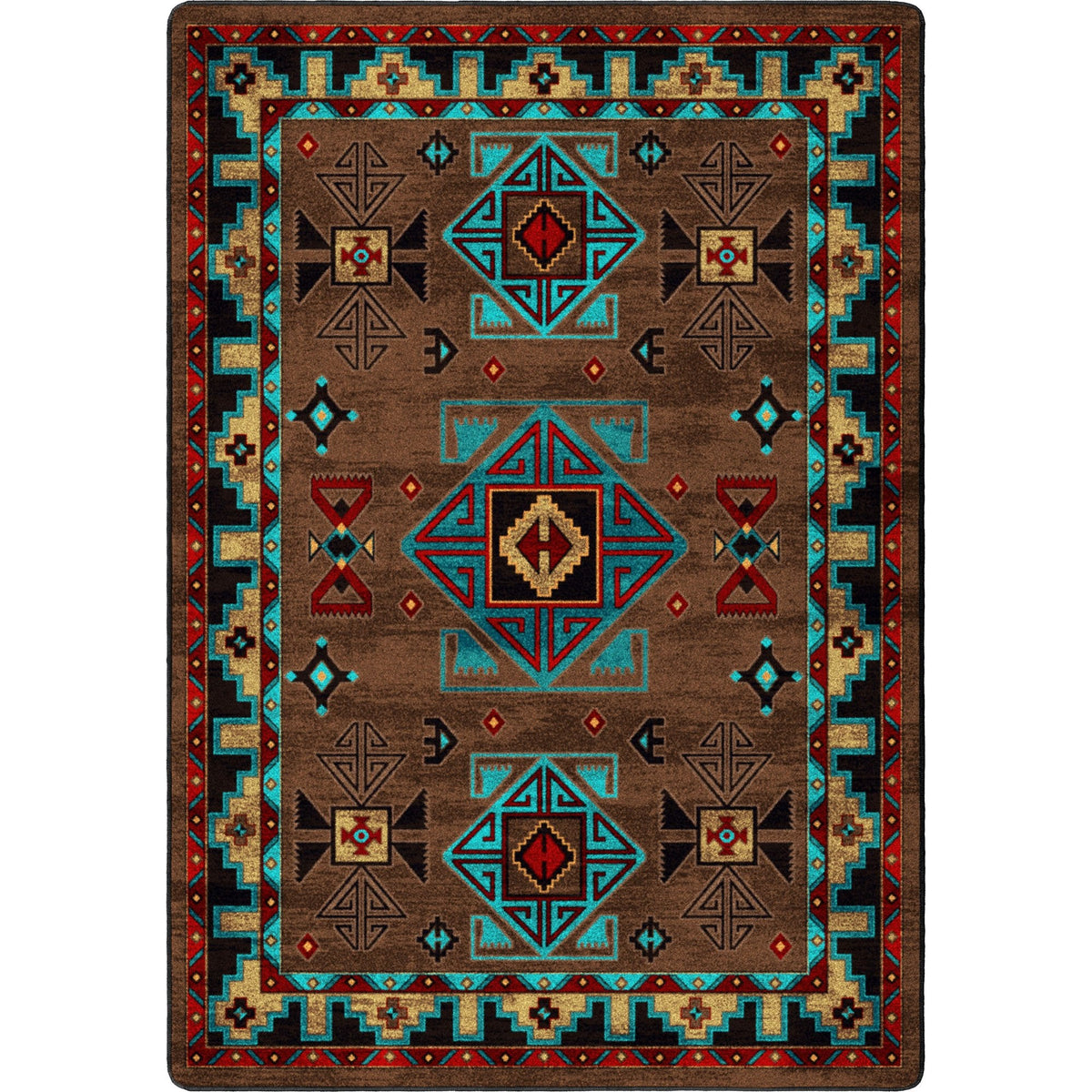 American Dakota Desert Diamond OKA Southwest Rug