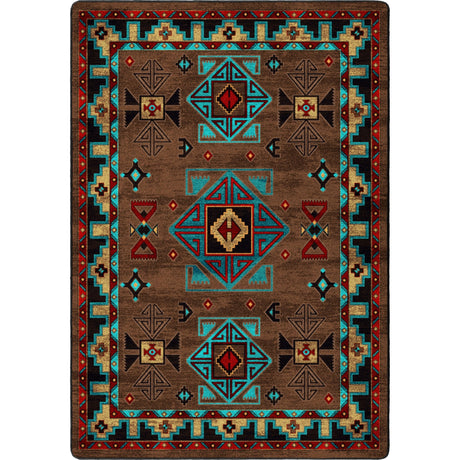 American Dakota Desert Diamond OKA Southwest Rug