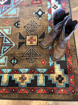 American Dakota Desert Diamond OKA Southwest Rug