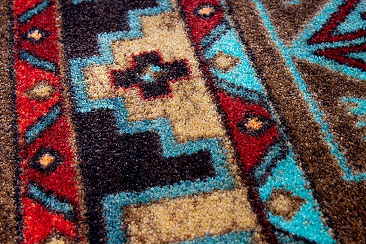 American Dakota Desert Diamond OKA Southwest Rug - OKA0379SWT234