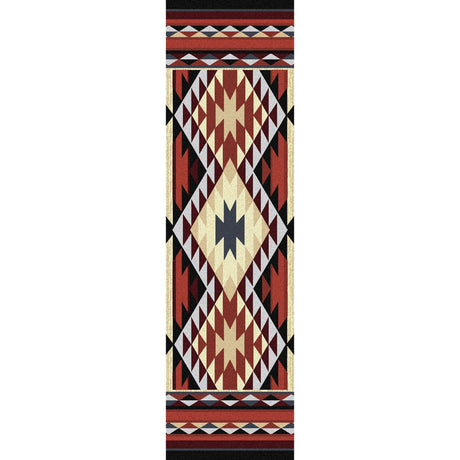 American Dakota Diamond Rio Rust Rug