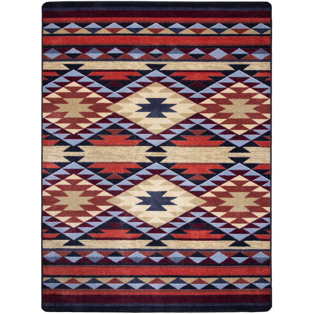 American Dakota Diamond Rio Rust Rug