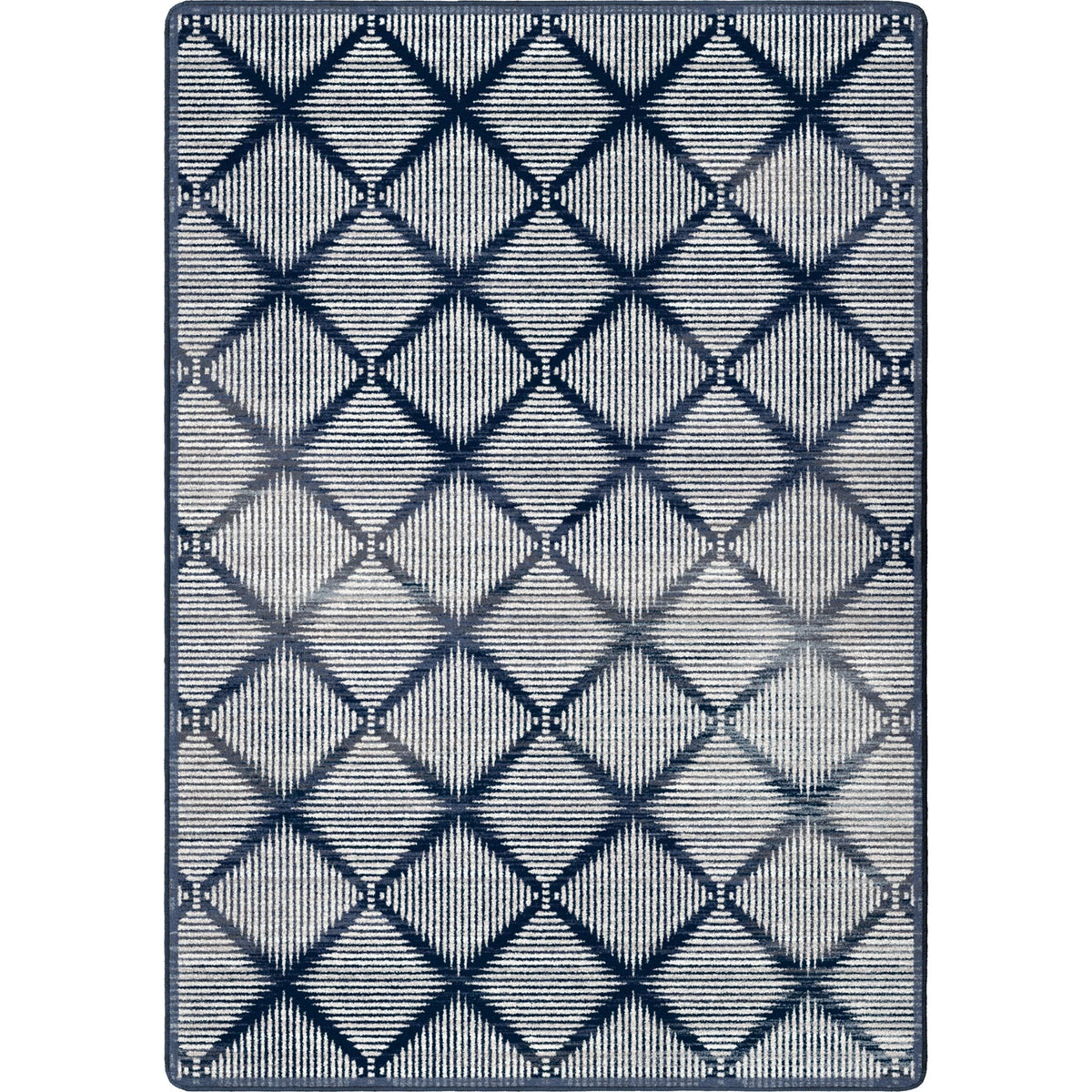 American Dakota Diamond Weave Denim Rug - 0494DNM234