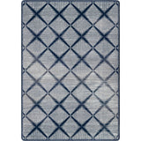 American Dakota Diamond Weave Denim Rug - 0494DNM234