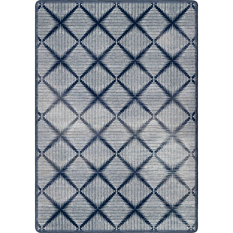 American Dakota Diamond Weave Denim Rug - 0494DNM234