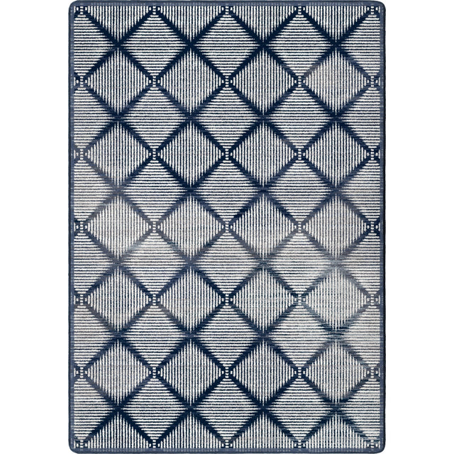 American Dakota Diamond Weave Denim Rug - 0494DNM234
