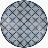 American Dakota Diamond Weave Denim Rug - 0494DNM234