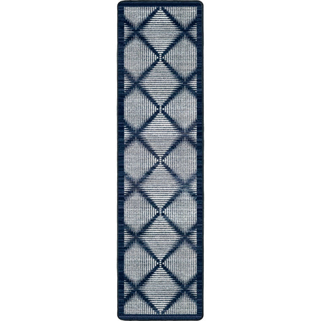American Dakota Diamond Weave Denim Rug - 0494DNM234
