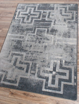 American Dakota Distressed Bounty Asphalt Rug - 0400ASP234