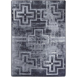 American Dakota Distressed Bounty Asphalt Rug - 0400ASP234
