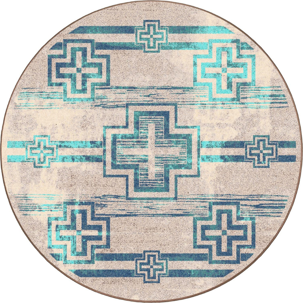 American Dakota Distressed Bounty Glacier Rug - 0400GLA234